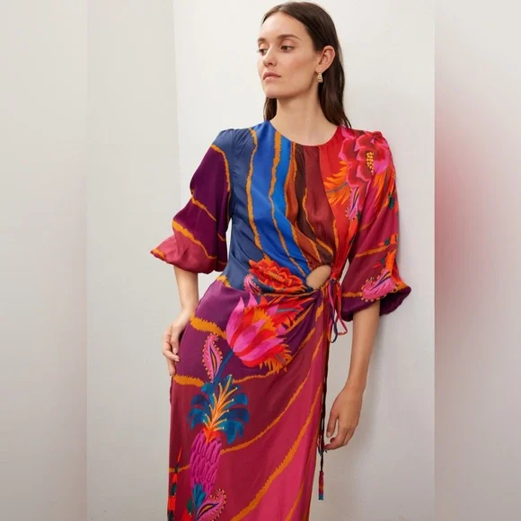 FARM Rio Multicolor Dress - Picture 1 of 5